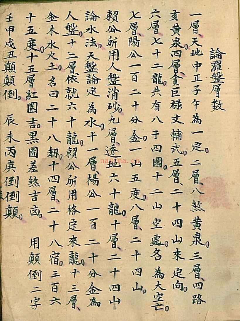 《论度层水法全秘》