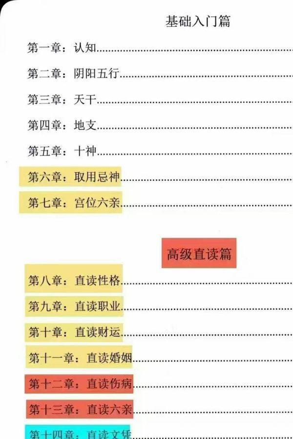 吴九龙《八字直读、揭秘八字取用神》一眼直读、秘法揭秘116页