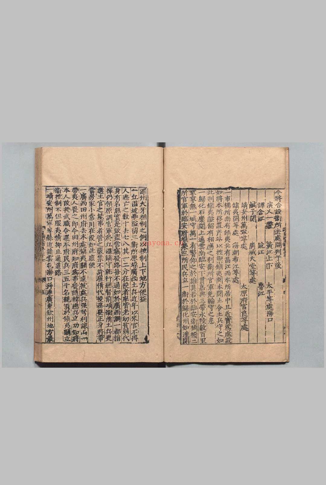 皇明文衡 100卷目2卷 程敏政 范震 李文会 ,明嘉靖6年
