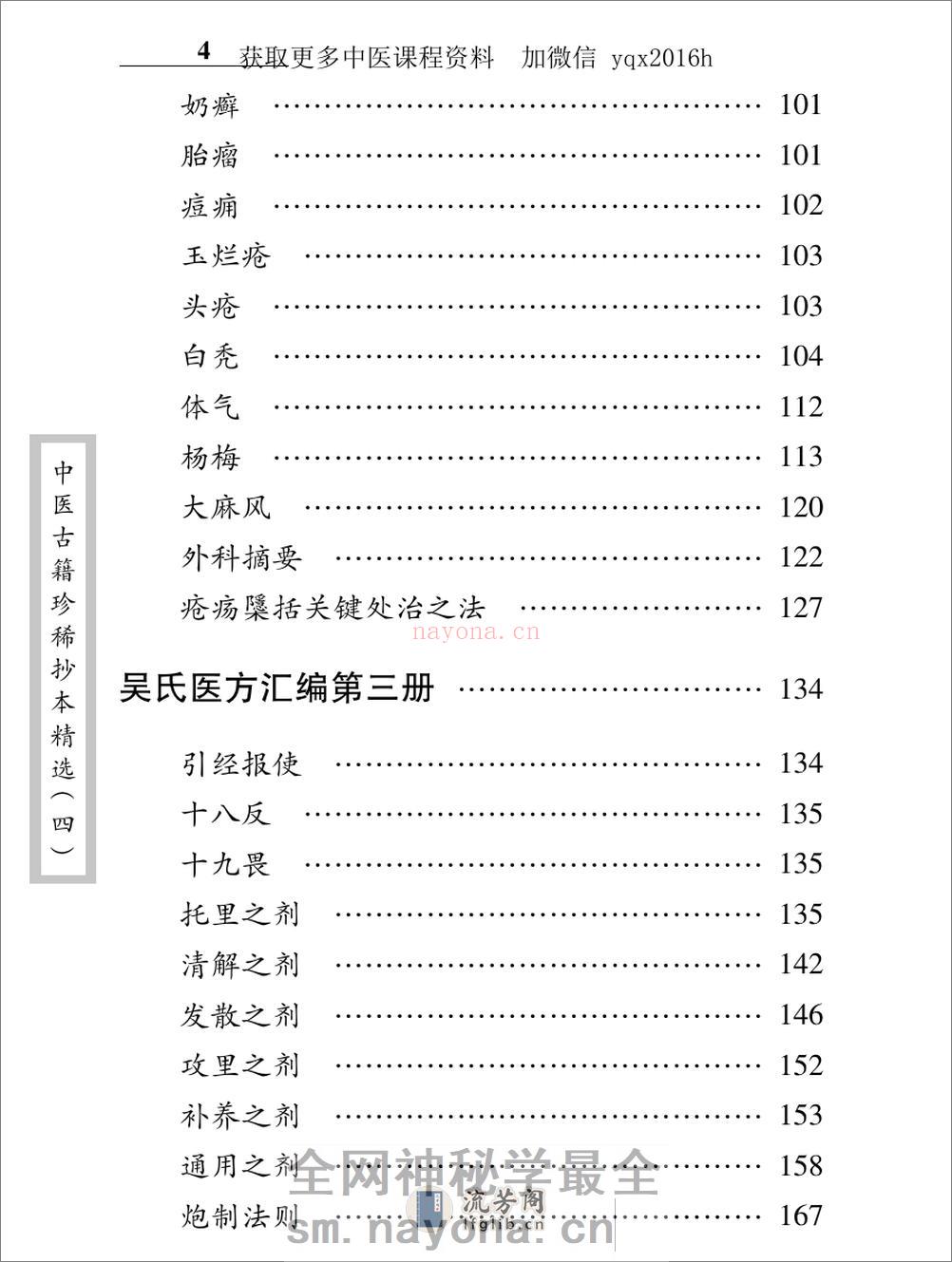中医古籍珍稀抄本精选--吴氏医方汇编 - 第14页预览图