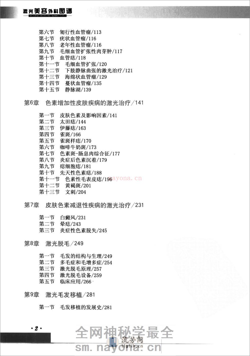 激光美容外科图谱 - 第14页预览图