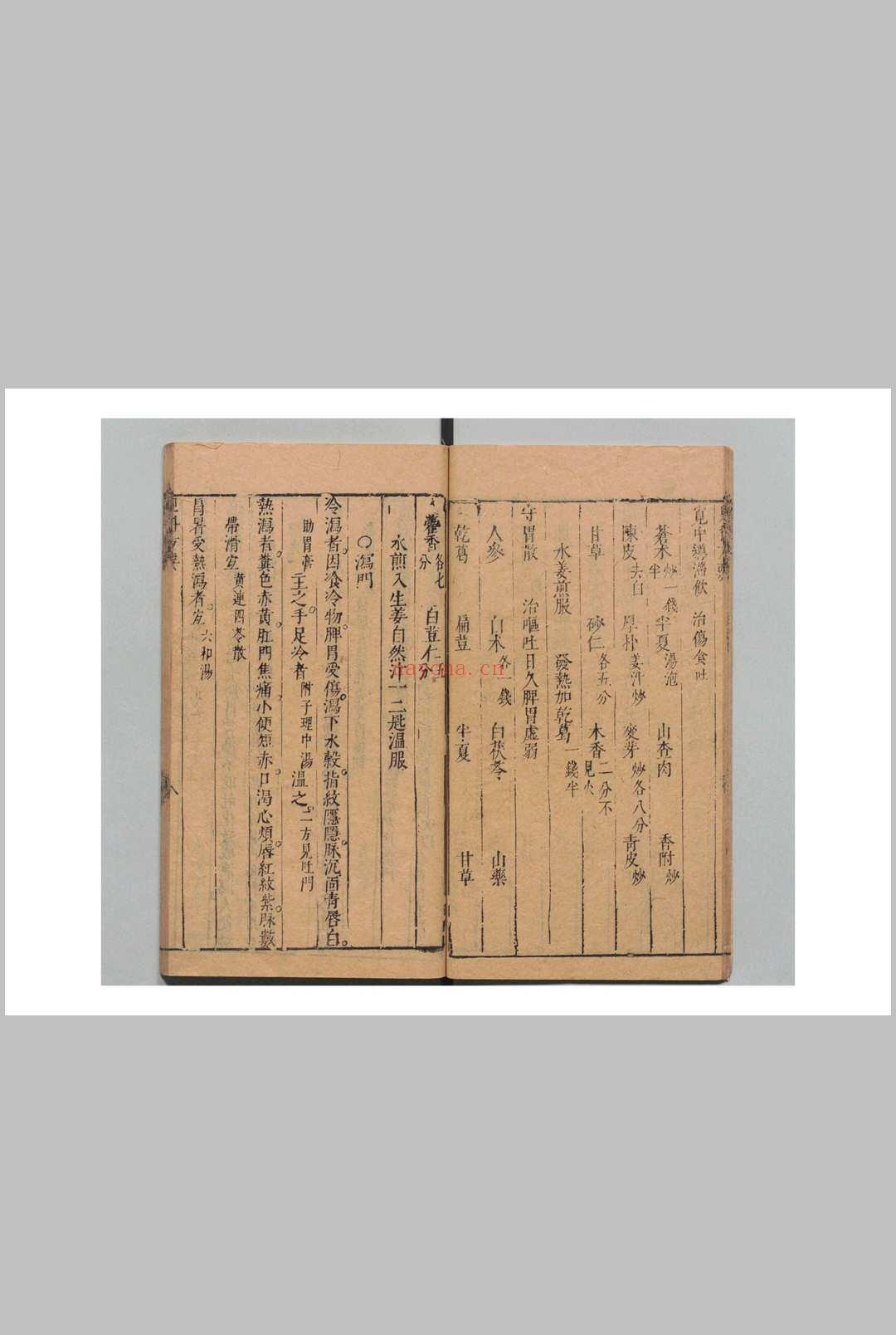 儿科方要 吴志中 吴元溟 明崇祯11年