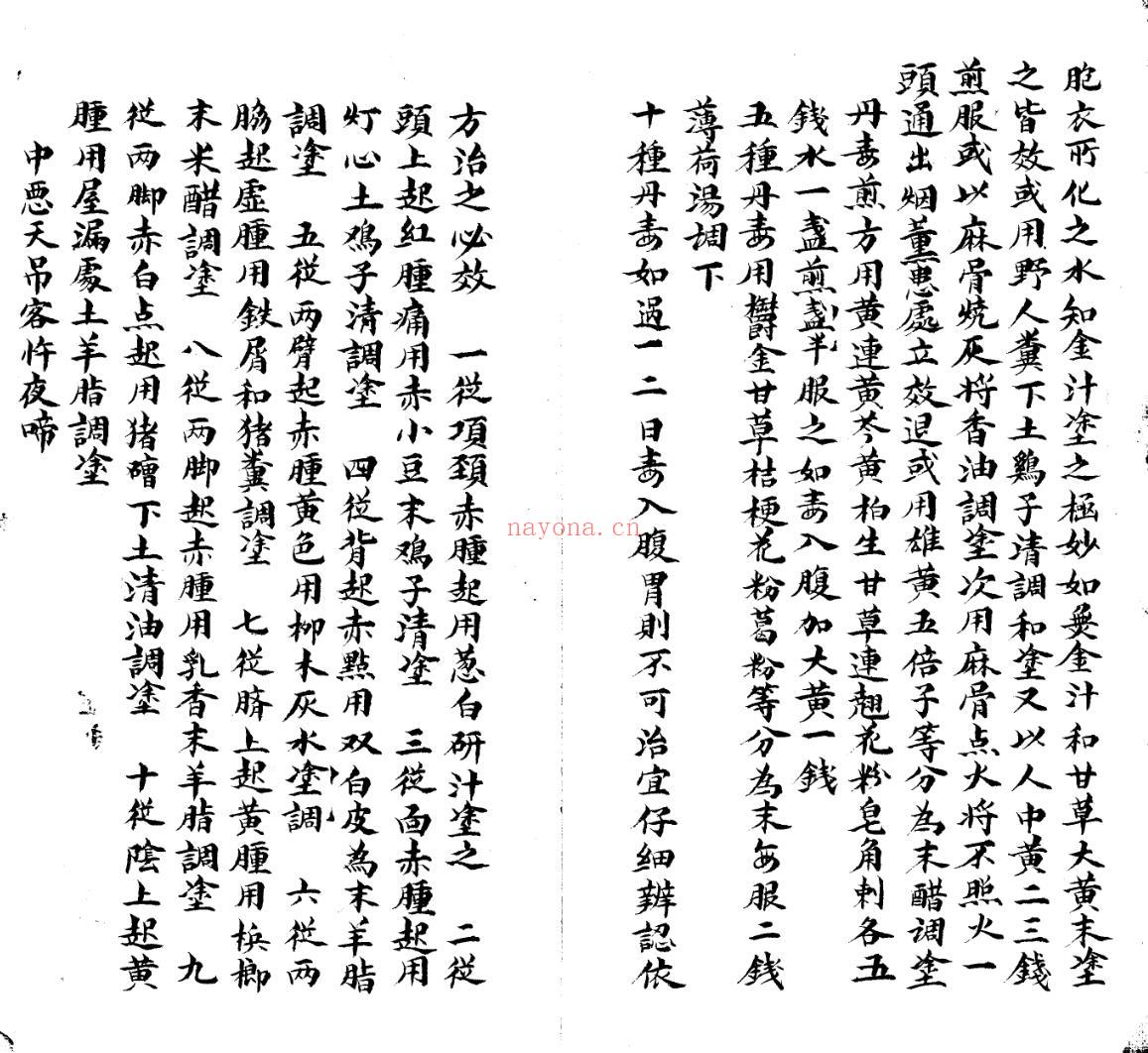 医方摘钞