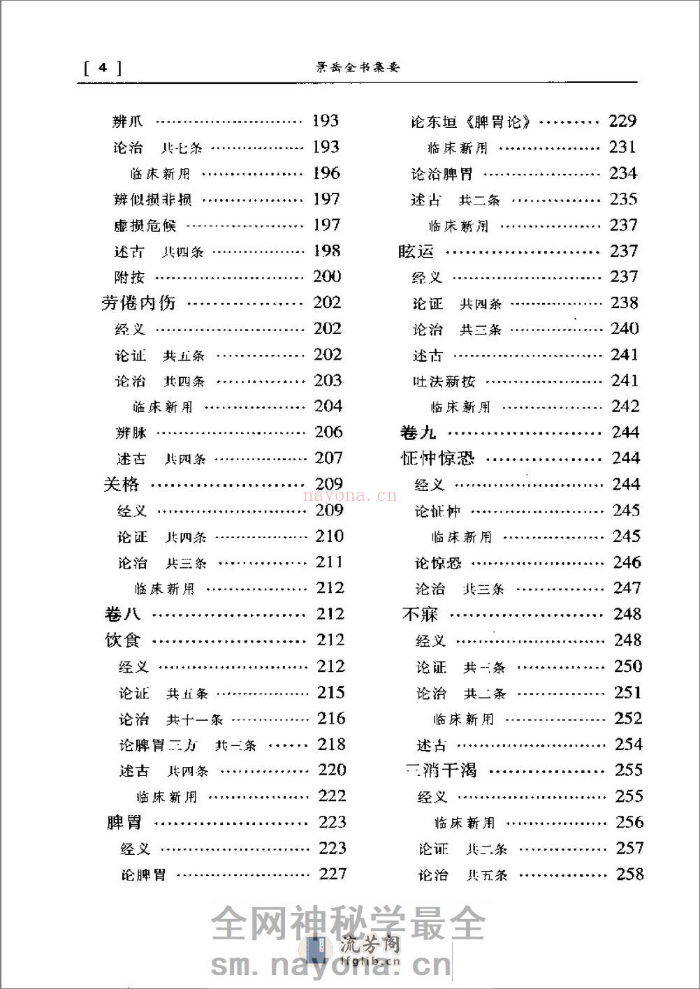 景岳全书集要 - 第8页预览图