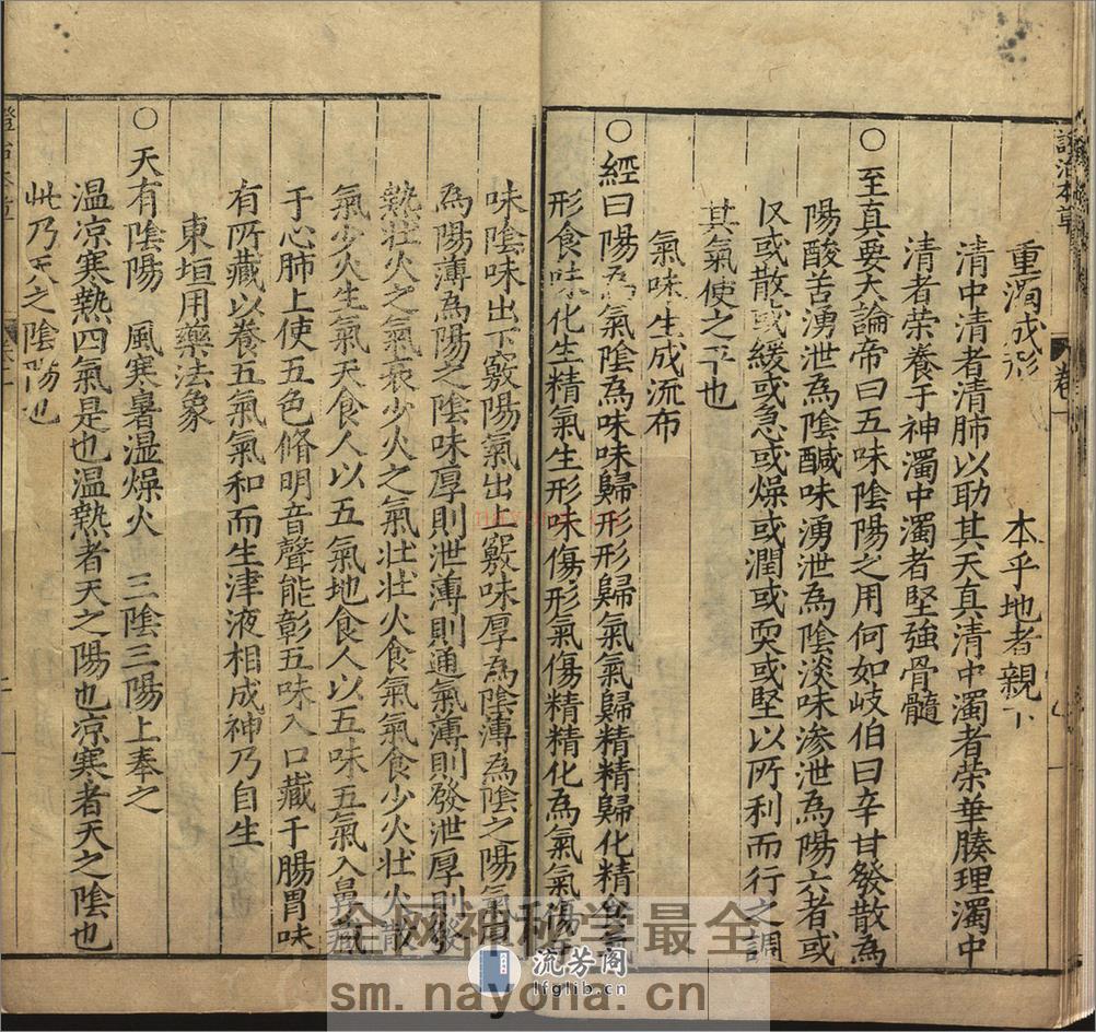 证治本草.14 卷.陆之柷撰.阮自嵩校刊.明隆庆5年序刊.1571年 - 第14页预览图