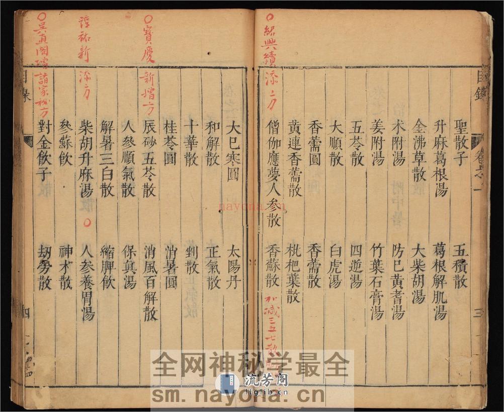 重刻太平惠民和剂局方.10卷.宋陈师文等撰.明崇祯10年朱葵.袁元熙刊本.1637年 - 第15页预览图