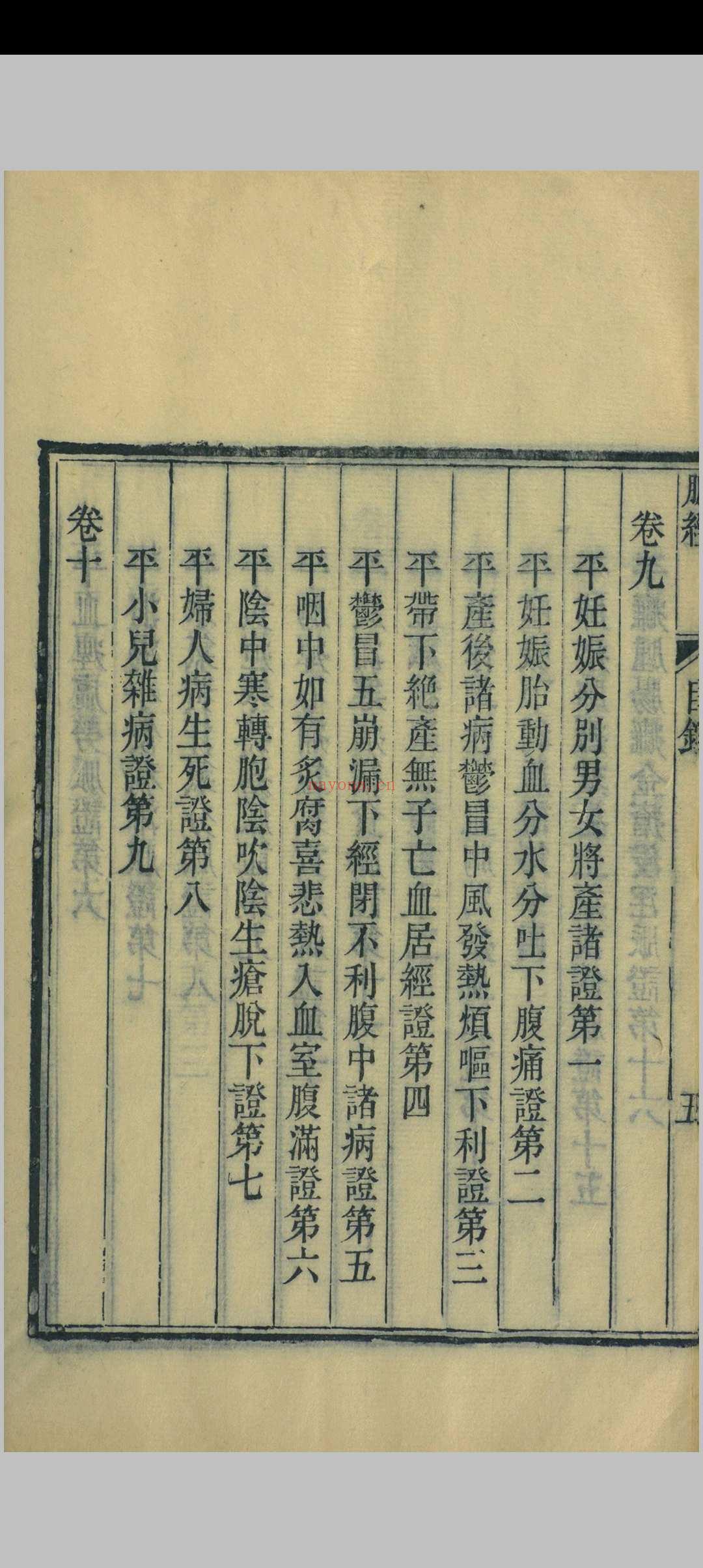 王叔和脉经