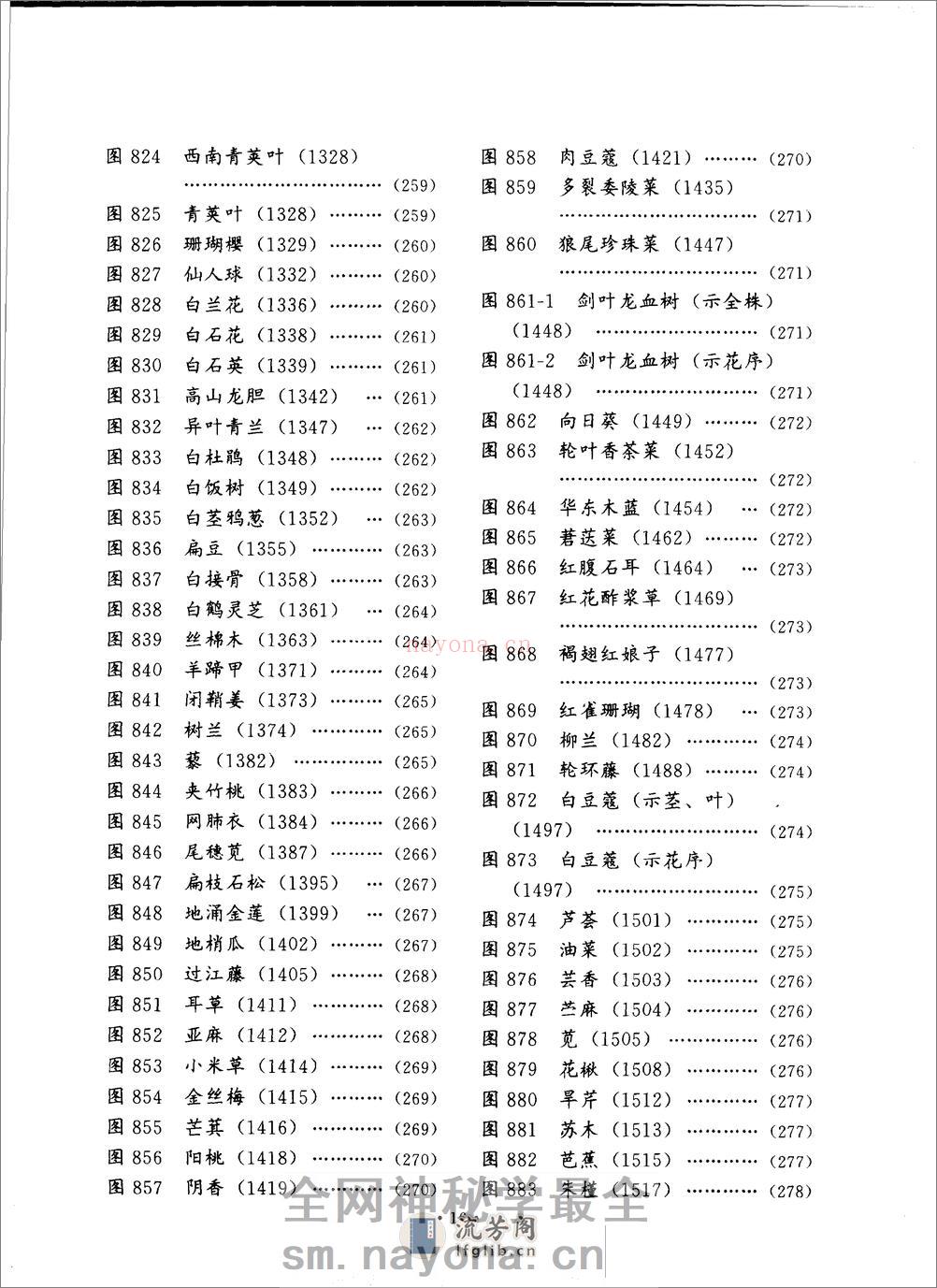 全国中草药汇编彩色图谱（第二版）（全彩版） - 第17页预览图