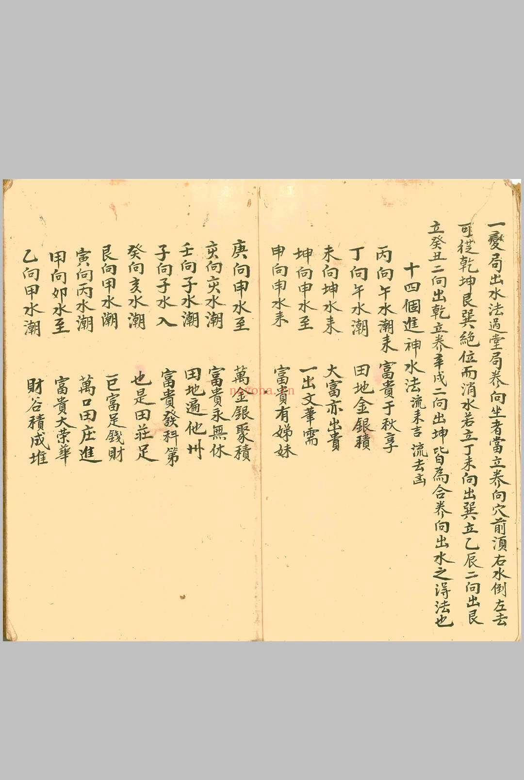 四墓九星