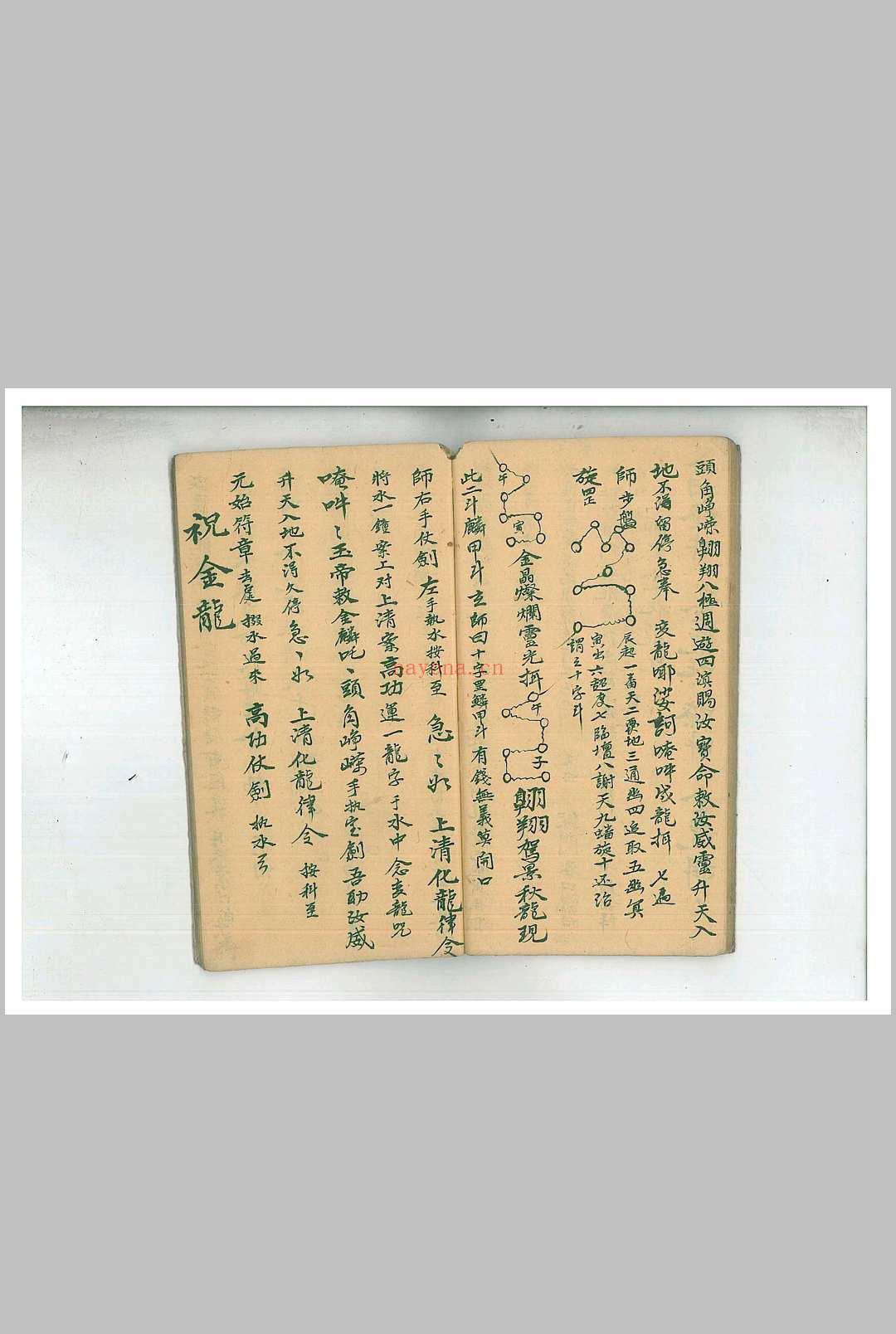 清微道范问答一线穿珠决狱颁符秘旨