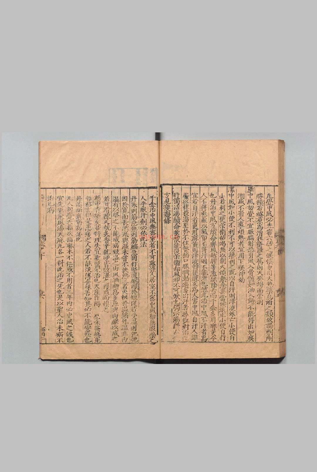 医学纲目 40卷 目２卷 楼英 明刊本