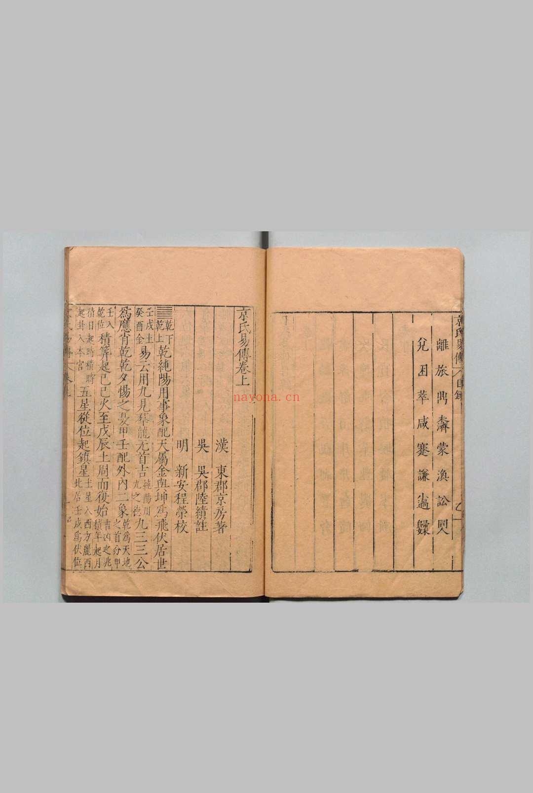 汉魏丛书 三十八种本 程荣,明万历20年