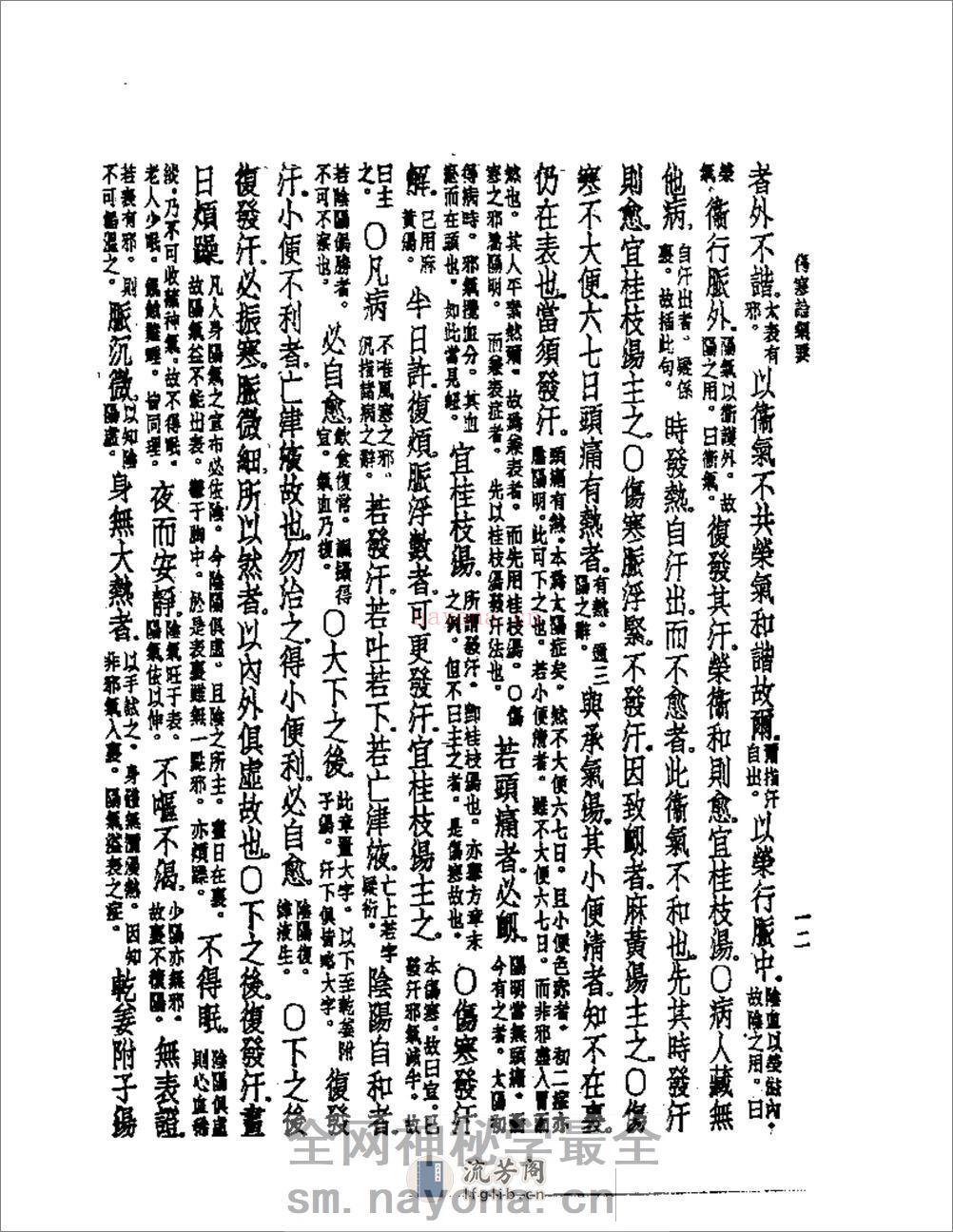 伤寒论纲要 - 第13页预览图