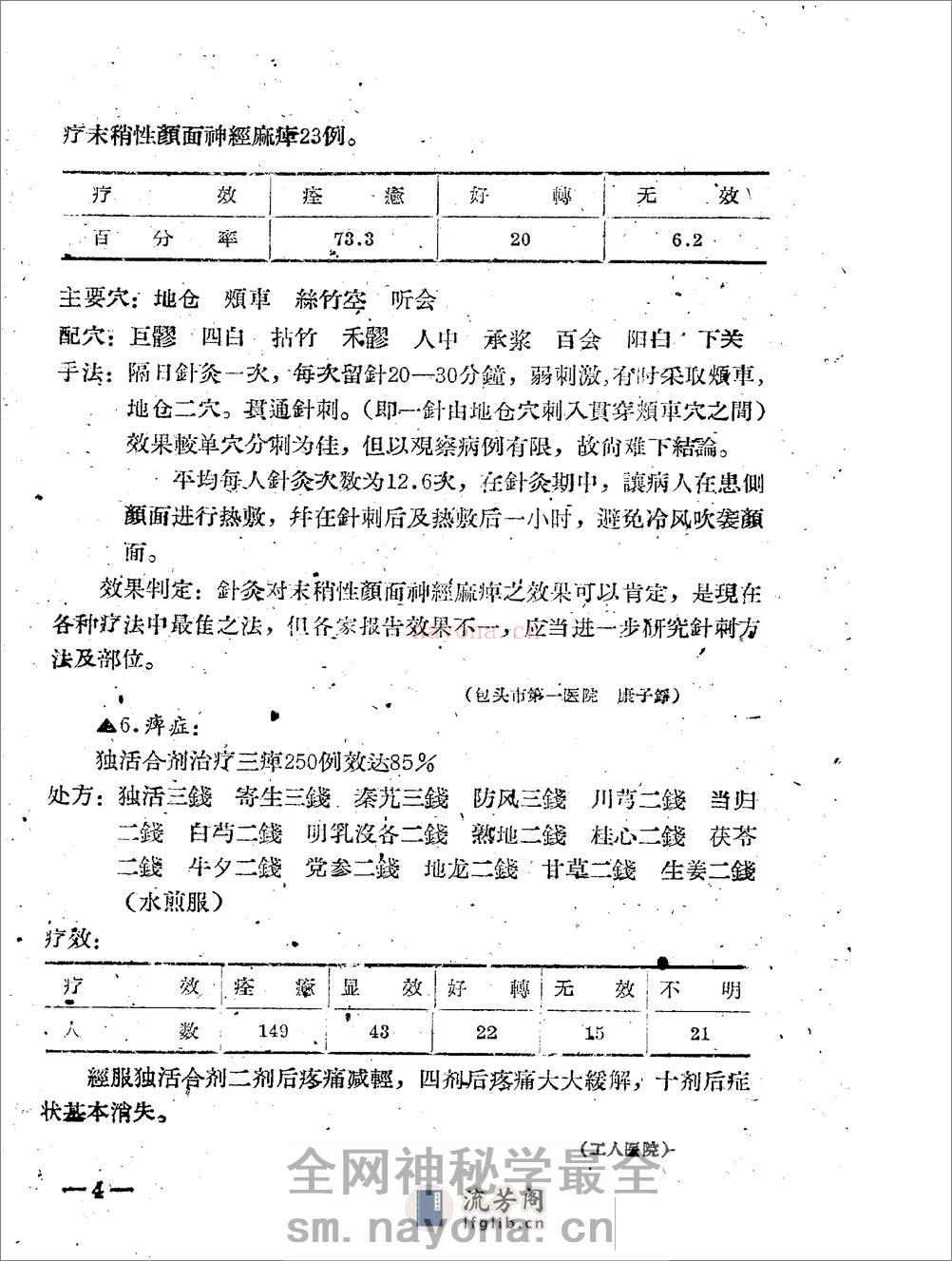 包头市1960中医验方集锦 第二辑 - 第11页预览图