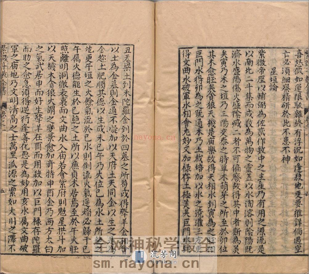 新锓希夷陈先生紫微斗数全书.七卷.宋.陈抟撰.明.潘希尹补.明代南阳堂刊本 - 第9页预览图