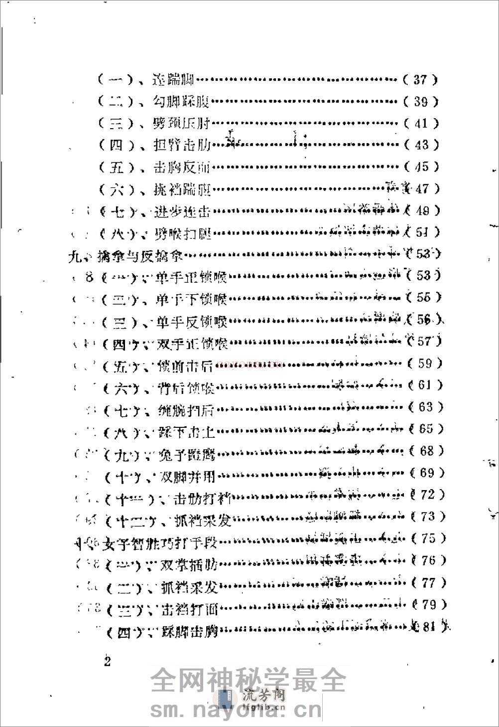 格斗生死手段（周志新 - 第5页预览图