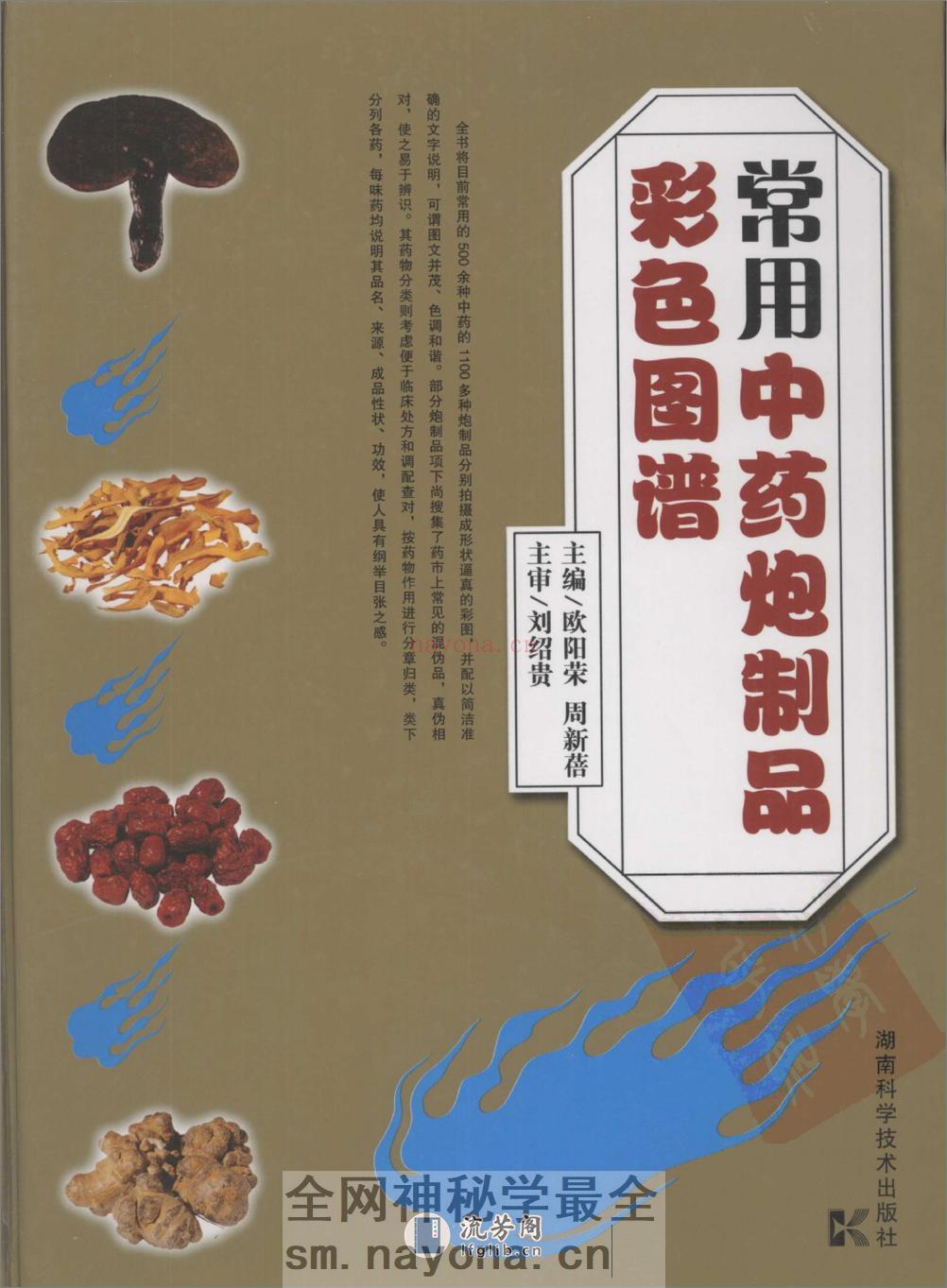 常用中药炮制品彩色图谱（高清版） - 第1页预览图