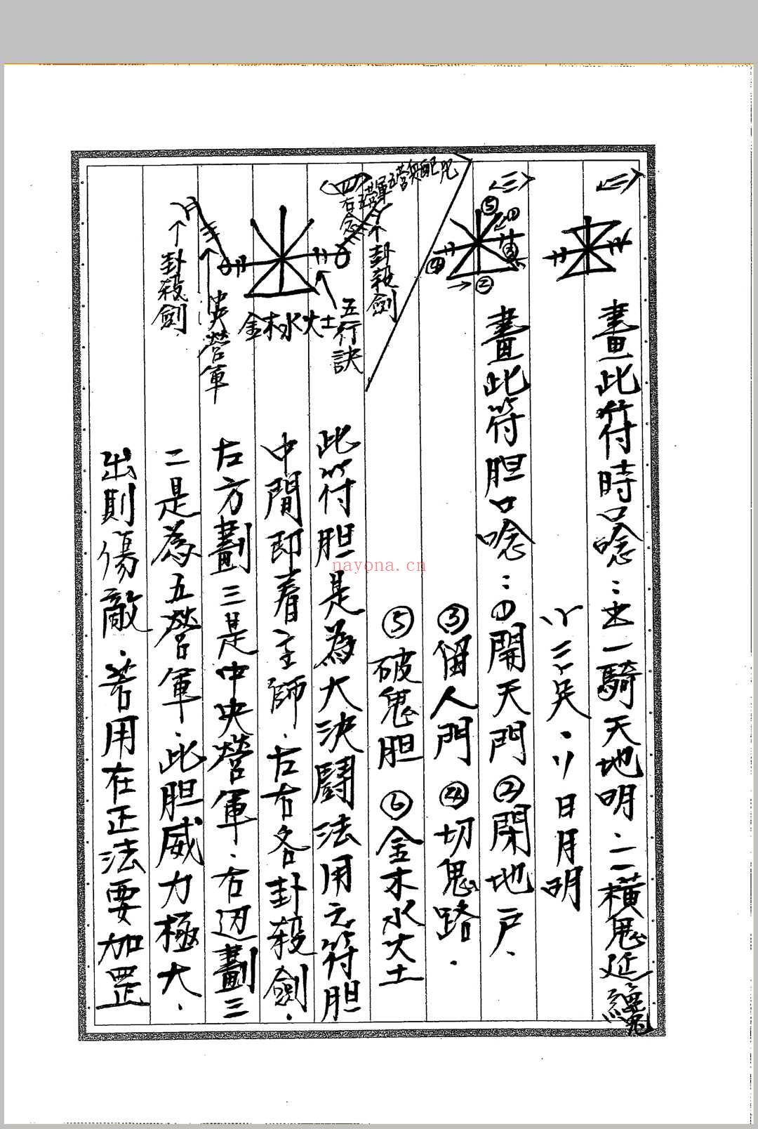《闾山符箓详解》