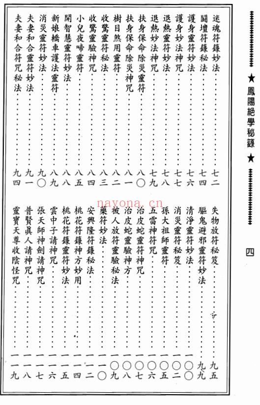凤阳绝学秘录