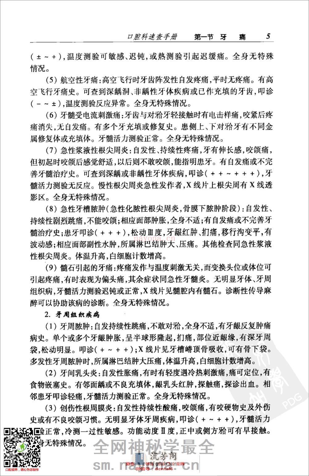 口腔科速查手册_12372775 - 第15页预览图