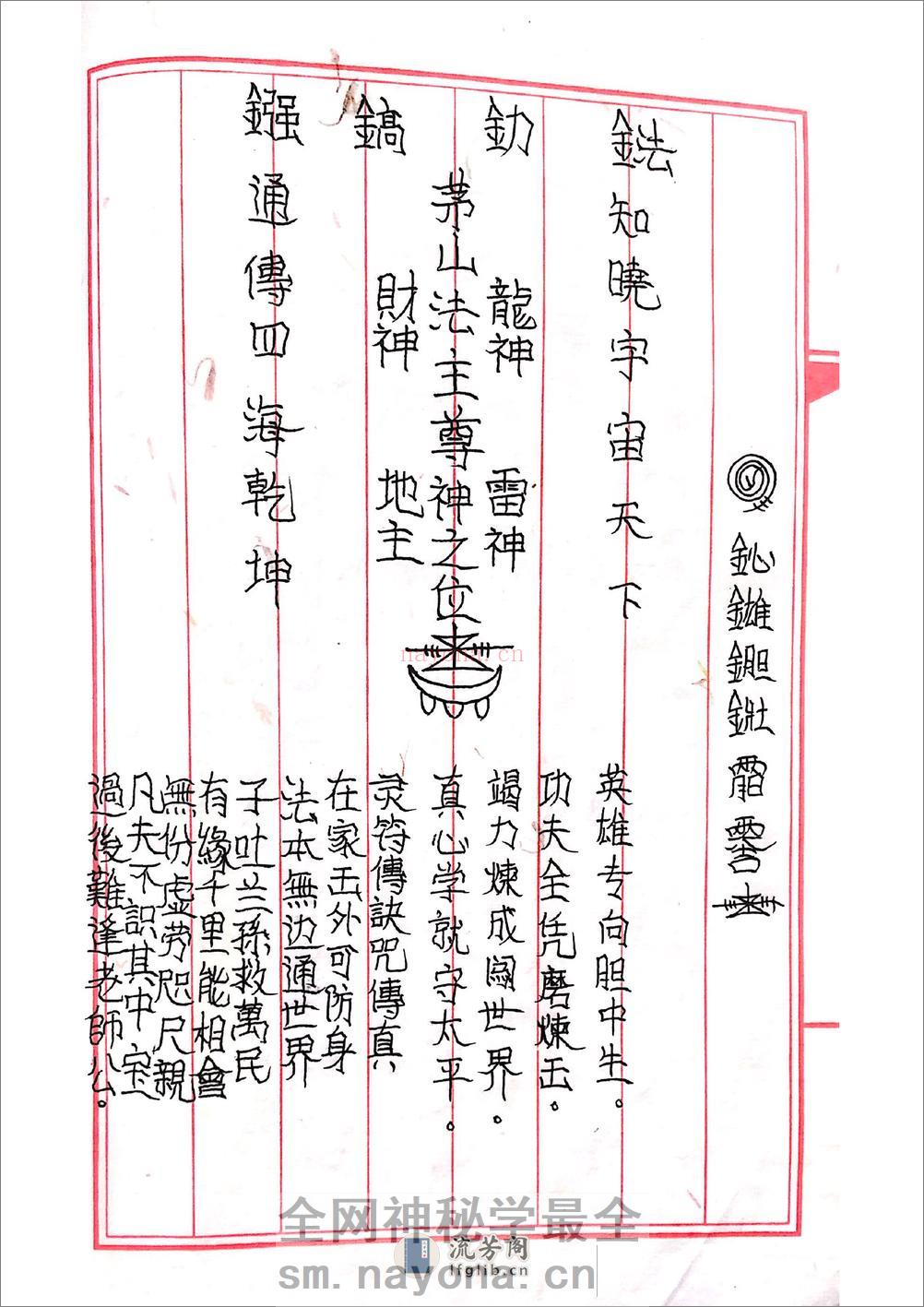 茅山玄英堂朱家教秘传法本 大全 - 第11页预览图