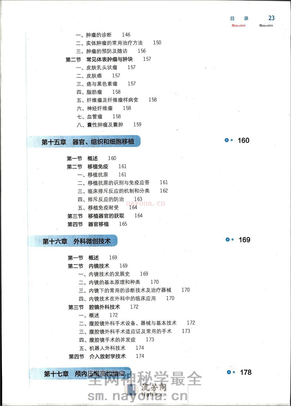 第九版外科学 - 第6页预览图