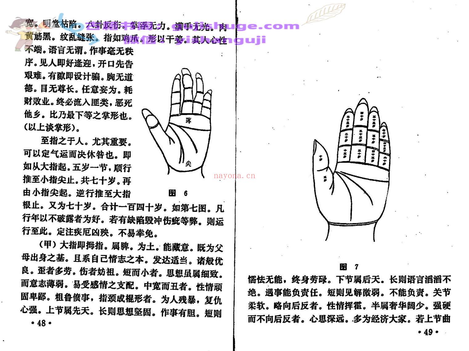 汤绣屏.陈鼎龙《平园相学》