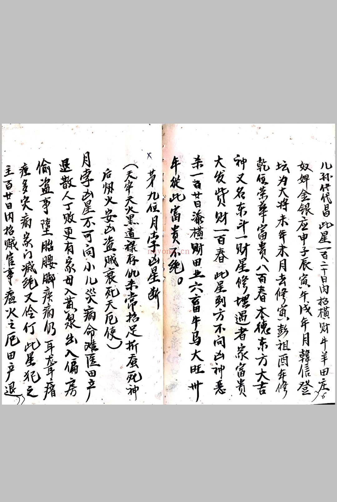 杨公秘授修造坟宅吉凶.图诀