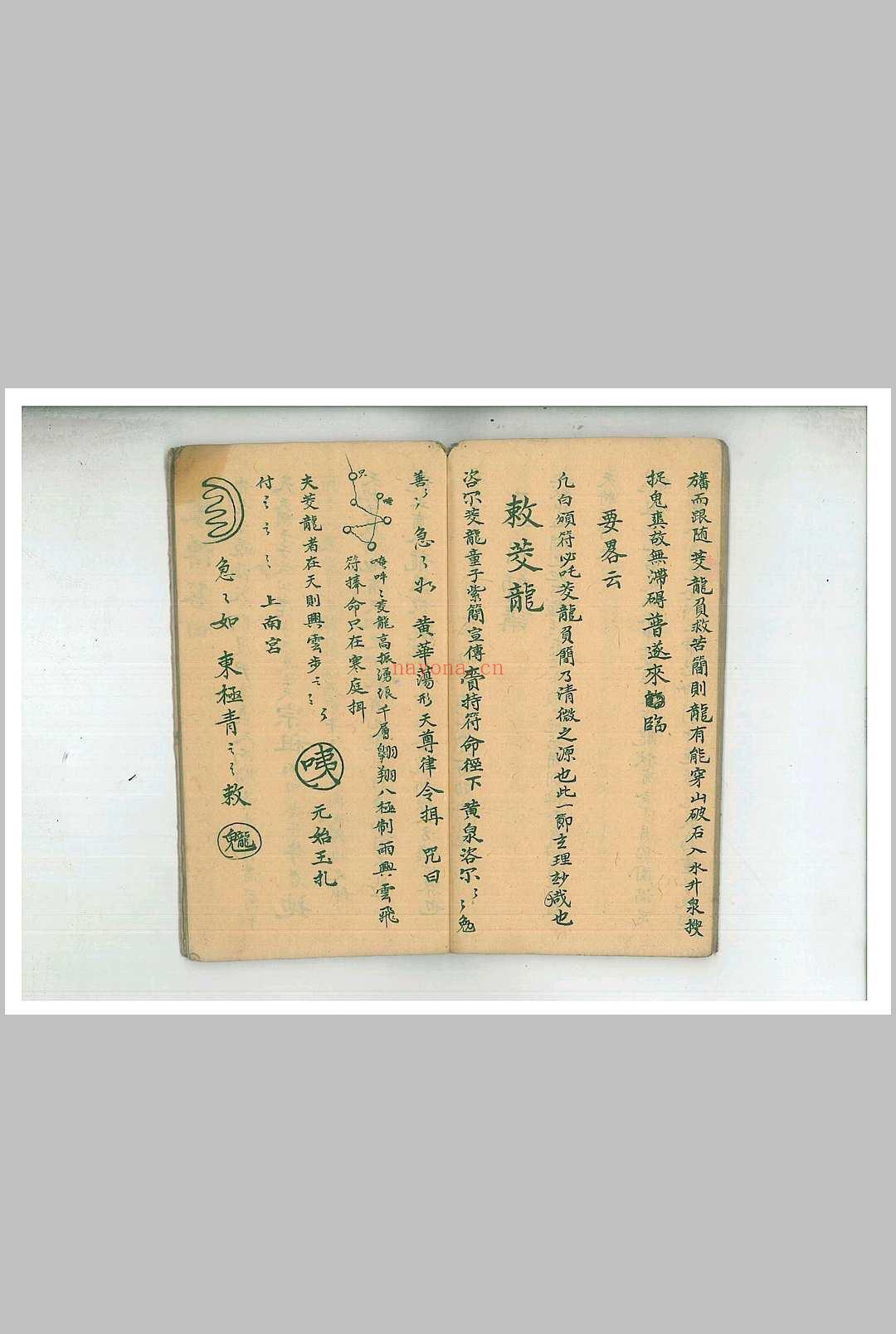 清微道范问答一线穿珠决狱颁符秘旨