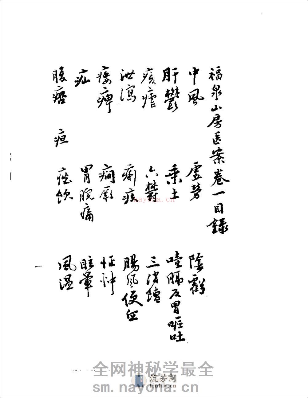 《何氏历代医学丛书》之七  清代名医何元长医案  （上、下） - 第1页预览图