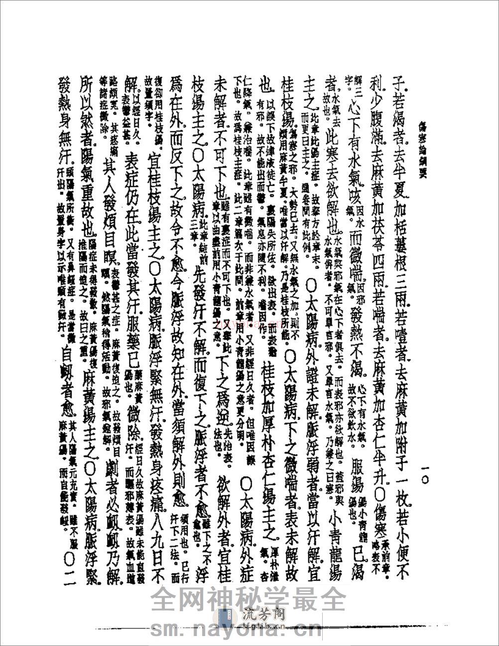 伤寒论纲要 - 第11页预览图