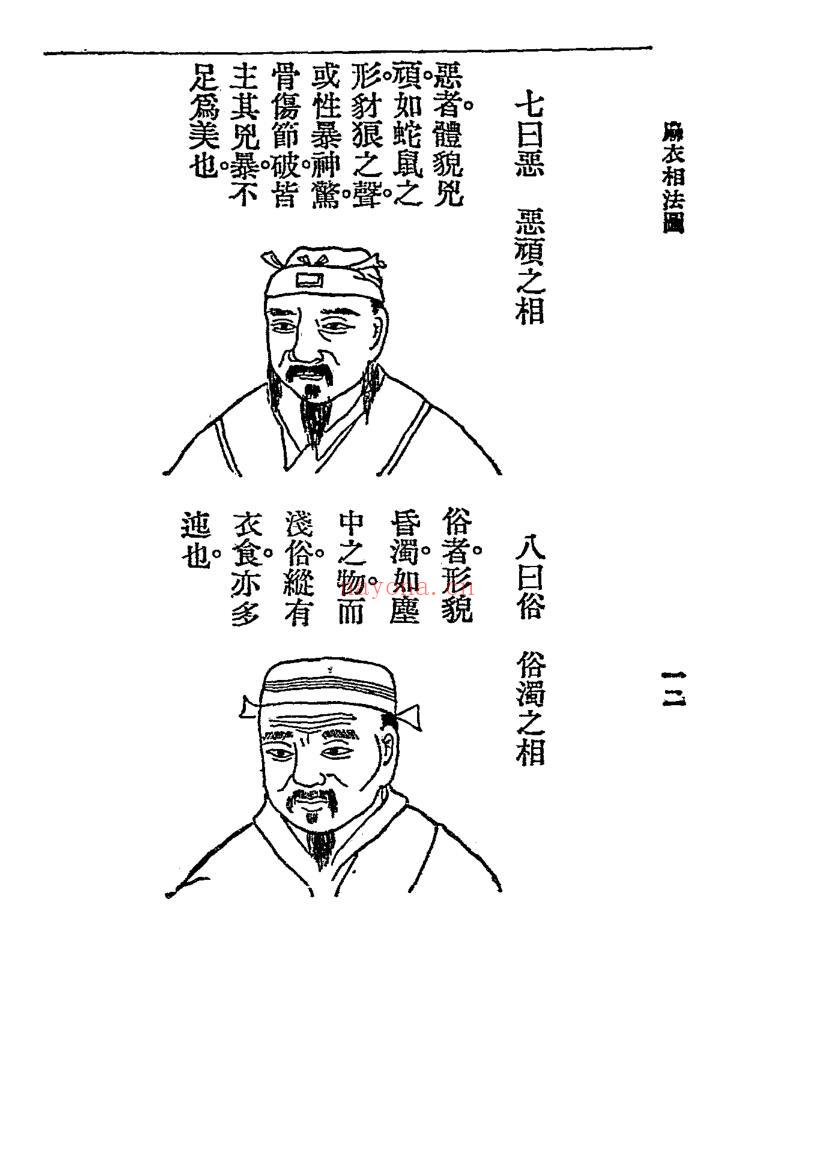 《麻衣相法》