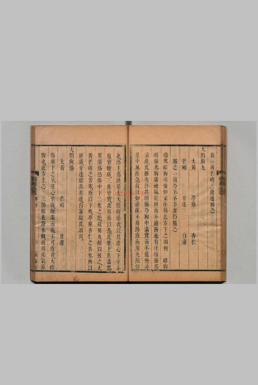 伤寒述微 李栻(清)顺治3年 南益堂最全pdf