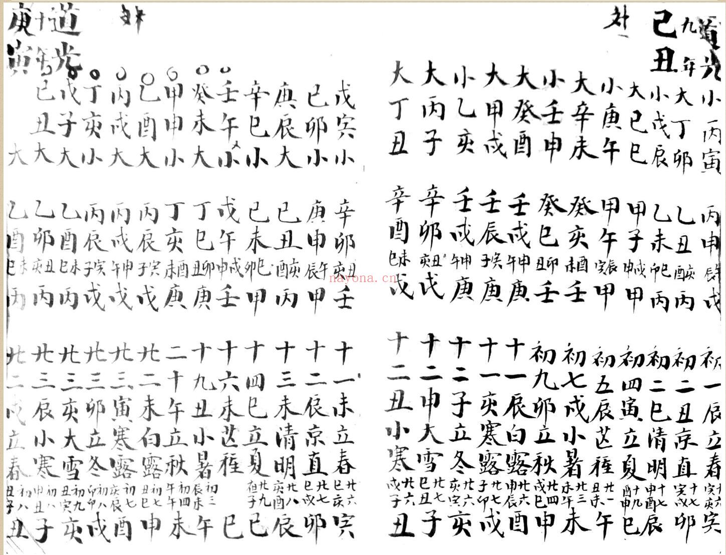 《三元合婚法》