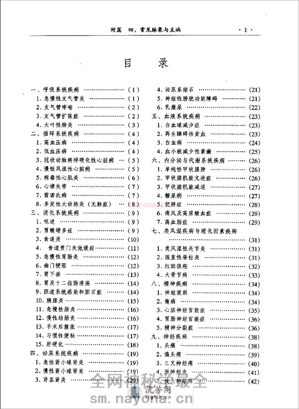 种疾病针灸表解 - 第3页预览图