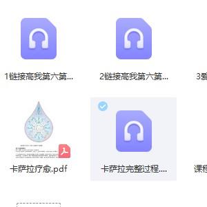 卡莎拉疗愈11录音+视频+文档插图