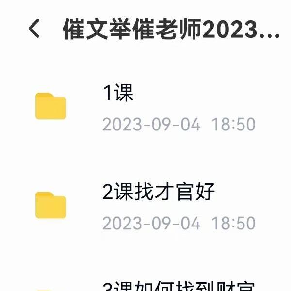 崔文举2023年新课视频10集24小时