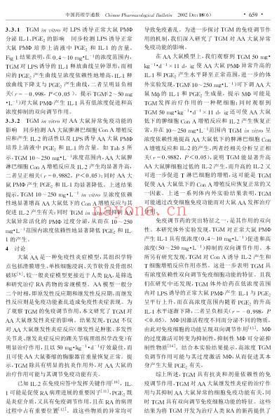 丹皮总苷的抗炎免疫作用及部分机制研究.pdf