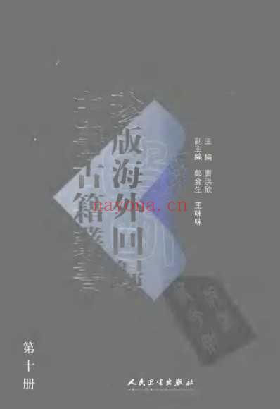 海外回归中医古籍_第10册-曹洪欣主编.pdf