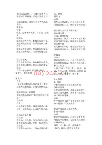 中医内科方歌整理.pdf