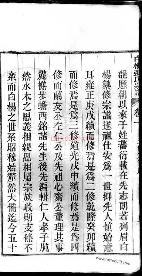 【皖桐张氏宗谱】二十四卷（安徽桐城家谱）_N8163.pdf