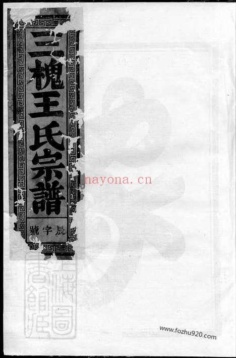 【三槐王氏宗谱】（兰溪家谱）_N1847.pdf