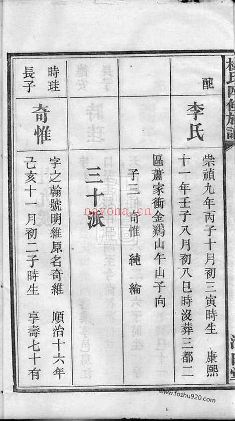 【洋泉杨氏四修族谱】（宁乡家谱）_N2272.pdf