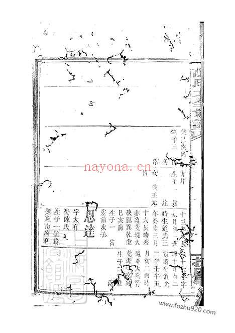 【万氏大全族谱】不分卷（巴陵家谱）_N0926.pdf