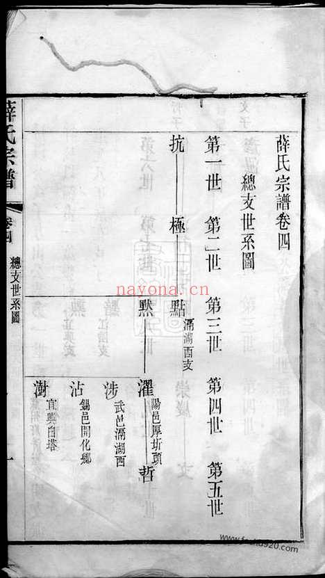 【五牧薛氏宗谱】三十卷（无锡家谱）_N3671.pdf