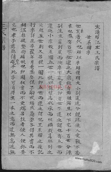 【太清坊江左王氏宗谱】不分卷（建平家谱）_N1619.pdf