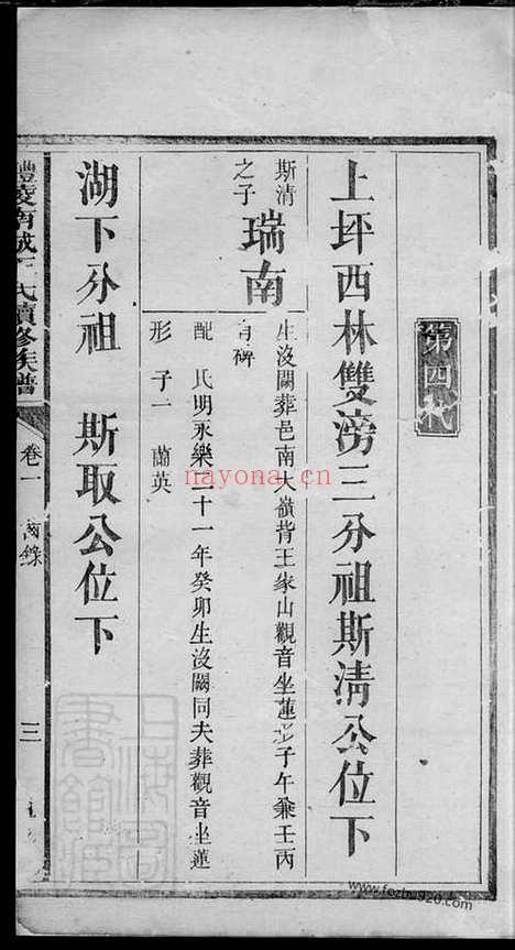 【醴陵南城王氏续修族谱】二十一卷_首二卷_N1849.pdf