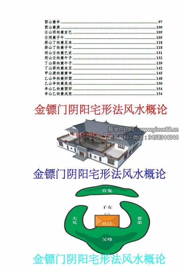 金镖门 老人参《2022年金镖门阴阳宅形法风水概论（正文）》