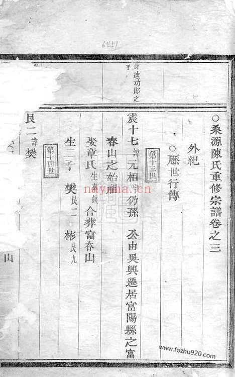 【桑源陈氏宗谱】（东阳家谱）_N0036.pdf