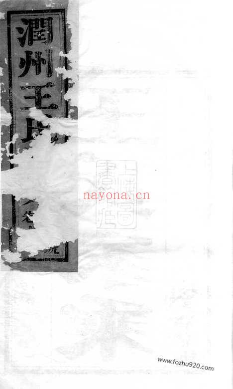 【京江开沙王氏重修族谱】八卷（丹徒家谱）_N1522.pdf